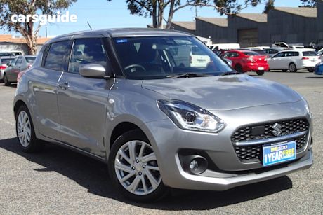 Silver 2022 Suzuki Swift Hatch GLX TURBO F