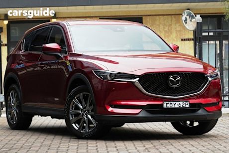 Red 2019 Mazda CX-5 Wagon Akera (4X4)