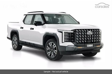 White 2025 LDV Terron 9 Double Cab Pick Up Evolve