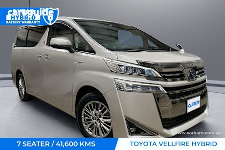 Beige 2020 Toyota Vellfire OtherCar HYBRID 4WD V