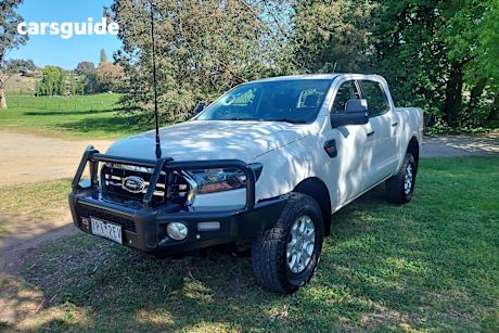 White 2019 Ford Ranger Ute Tray XLS 4X4