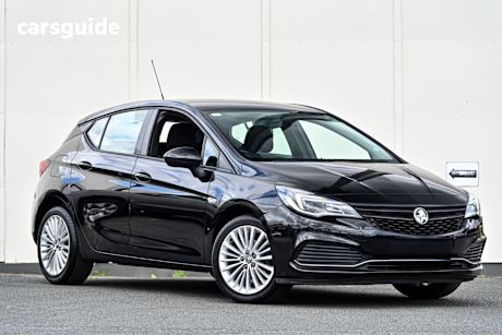 Black 2016 Holden Astra Hatch R F