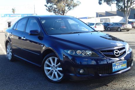 Blue 2007 Mazda Mazda6 Hatch LUXURY SPORTS F