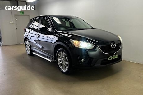 Black 2012 Mazda CX-5 Wagon Grand Tourer (4X4)
