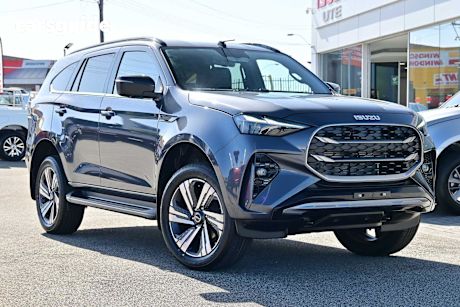 Grey 2025 Isuzu MU-X SUV