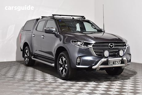 Grey 2024 Mazda BT-50 Ute Tray GT 4X4