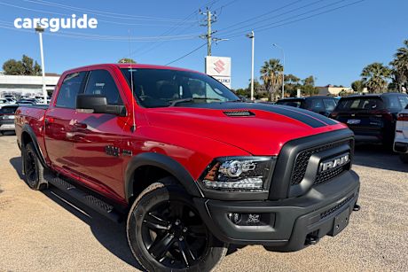 Red 2022 Ram 1500 Crew Cab Utility Warlock Ii Rambox