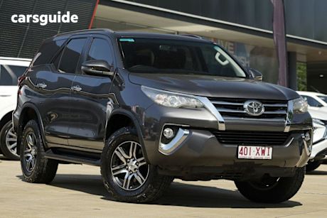 Grey 2018 Toyota Fortuner Wagon Gxl