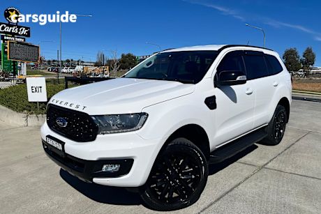 White 2020 Ford Everest SUV SPORT 4X4