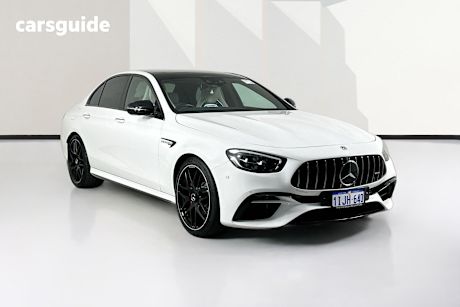 White 2022 Mercedes-Benz E63 Sedan S 4Matic+