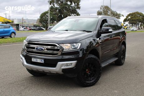Black 2015 Ford Everest Wagon Trend