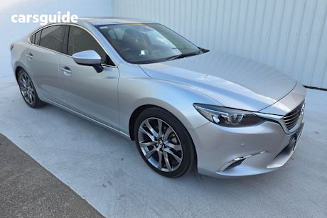 Silver 2015 Mazda Mazda6 Sedan GT F