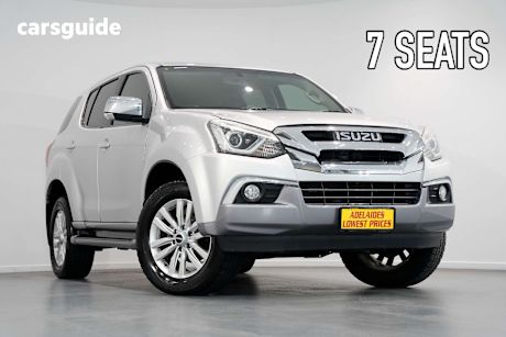 Silver 2017 Isuzu MU-X SUV LS-U R