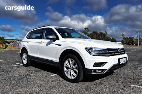 White 2021 Volkswagen Tiguan Wagon Allspace 162 Tsi Highline