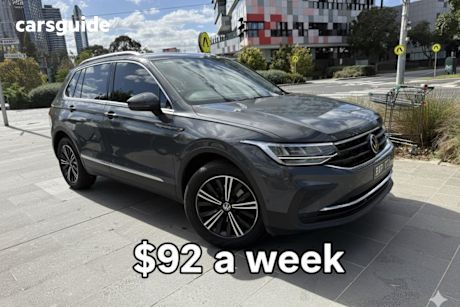 Grey 2022 Volkswagen Tiguan SUV 110TSI LIFE F