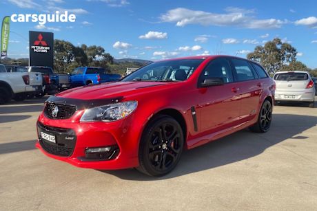 Red 2017 Holden Commodore SUV SS V REDLINE R