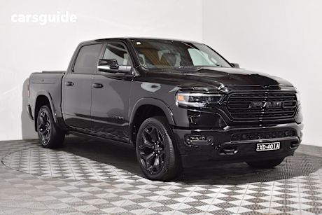 Black 2022 Ram 1500 Ute Tray LARAMIE RAMBOX 4X4