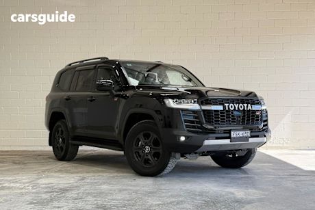 Black 2025 Toyota Landcruiser SUV GR SPORT 4X4
