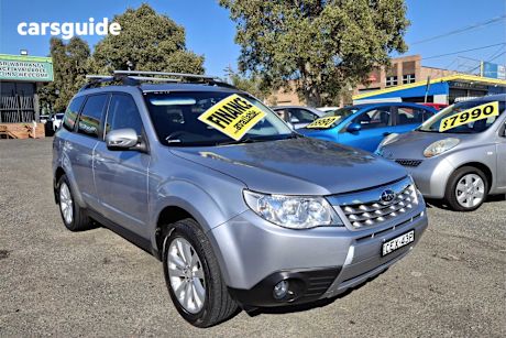 Silver 2012 Subaru Forester SUV XS PREMIUM 4WD
