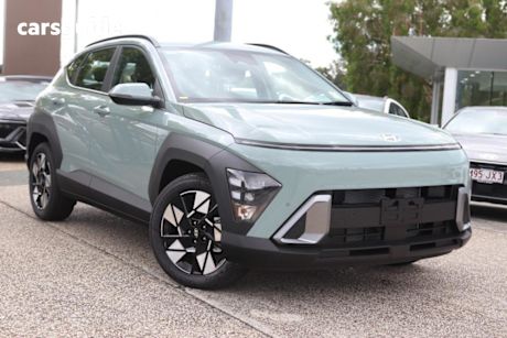Green 2024 Hyundai Kona SUV SX2.V2 F