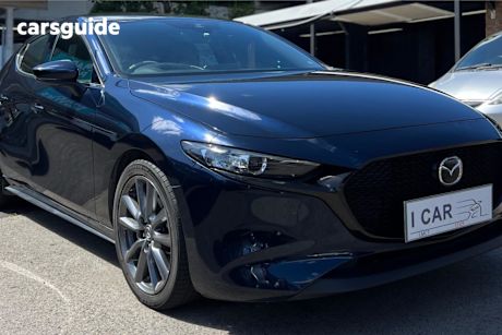 Blue 2020 Mazda Mazda3 Hatch G25 GT F
