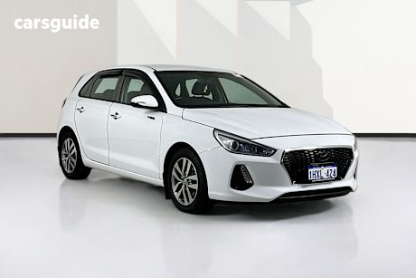 White 2018 Hyundai I30 Hatchback Active 1.6 Crdi