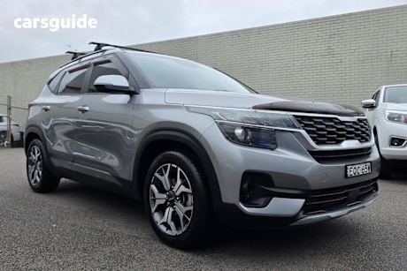 Silver 2021 Kia Seltos Wagon Sport+ (Fwd)