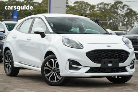 White 2022 Ford Puma SUV ST-LINE F