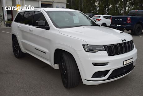 White 2021 Jeep Grand Cherokee SUV S-LIMITED 4X4