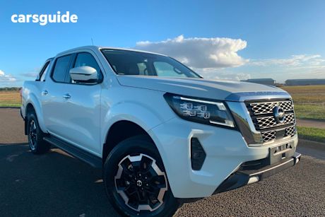 White 2025 Nissan Navara Dual Cab Pick-up St-X (4X4) Leather/Sunroof