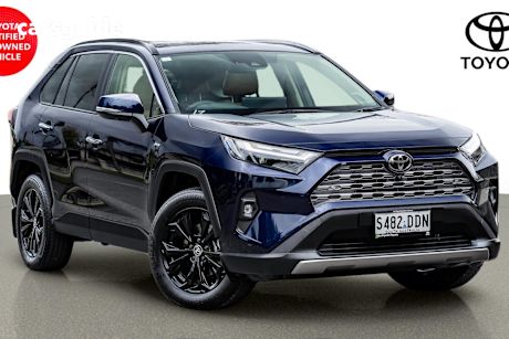 Blue 2024 Toyota RAV4 SUV CRUISER F