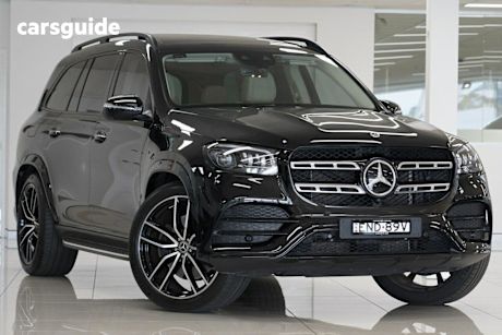 Black 2021 Mercedes-Benz Gls450 Wagon 4Matic (Hybrid)