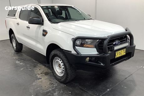 White 2019 Ford Ranger Double Cab Pick Up Xl 3.2 (4X4)