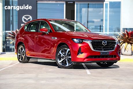 Red 2025 Mazda CX-60 Wagon G40E Azami Hybrid