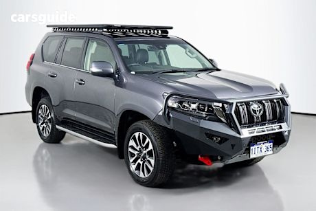 Silver 2024 Toyota Landcruiser Prado Wagon Vx