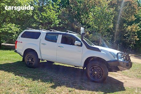 White 2019 Isuzu D-MAX Ute Tray LS-M 4X4