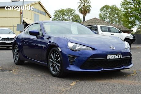Blue 2020 Toyota 86 Coupe Gt