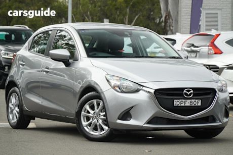 Silver 2017 Mazda Mazda2 Hatch MAXX F