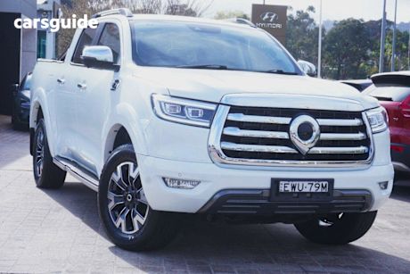 White 2022 GWM UTE Dual Cab Utility Cannon-X (4X4)