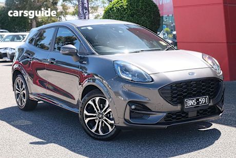 Grey 2021 Ford Puma SUV ST-LINE F
