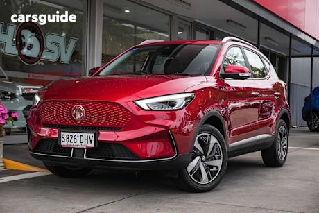Red 2023 MG ZS EV SUV ESSENCE F