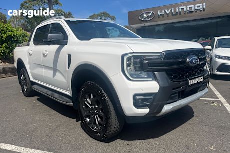 White 2024 Ford Ranger Double Cab Pick Up Wildtrak 2.0 (4X4)
