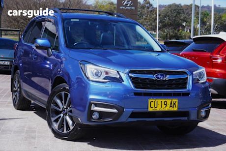 Blue 2016 Subaru Forester Wagon 2.5I-S