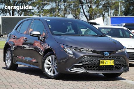 Silver 2023 Toyota Corolla Hatch ASCENT SPORT HYBRID F