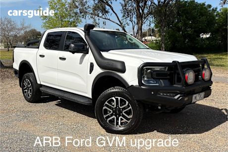 White 2022 Ford Ranger Ute Tray XLT 4X4