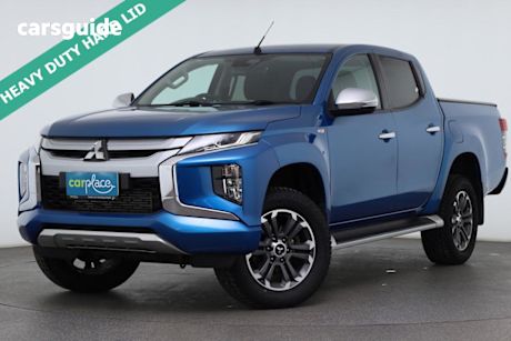 Blue 2020 Mitsubishi Triton Double Cab Pick Up Glx-R (4X4)