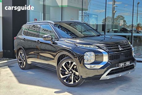 Black 2021 Mitsubishi Outlander SUV EXCEED TOURER 4X4