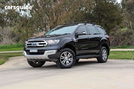 Black 2015 Ford Everest Wagon Trend