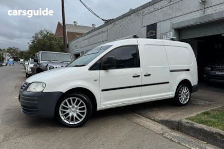 White 2008 Volkswagen Caddy Van Maxi
