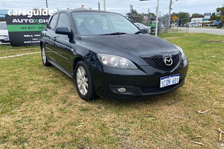 Black 2007 Mazda 3 Hatchback Maxx Sport
